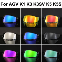 K5 Helmet Visor Shield for AGV K3SV K1 K5 K5S High Strength Sunscreen Capacete Windshield Uv-cut Lens Casco Moto Accessories