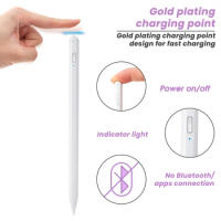 Stylus Pens For Apple Pencil 2nd Generation Touch Screen Pen For Apple Pencil 2 Magnetic Pencil For 2018-2022 Pad Pro Air Mini