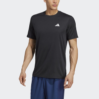 adidas 愛迪達 上衣 男款 短袖上衣 運動 黑 IC7428 (S2872)