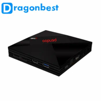 android 7.1 internet tv smart set top box Pendoo x99 max Rk3399 4G 32G with HD satellite receiver tv box