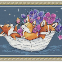 Cross stitch kit for home decoration, cross stitch kit, cross stitch, home decoration, DIY, 34-27