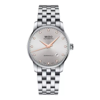 Mido Jam Tangan Wanita MIDO Baroncelli M8600.4.67.1 Lady Automatic Silver Dial Stainless Steel Strap