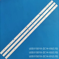 LED Backlight Strip for LED315D10-ZC14-01(D) 02(D) 03(D) JVC LT-32M340W LT-32M345 LT-32M540 LE32F3000 LE32F3000W Haier LE32M600