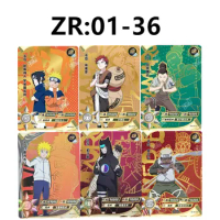 Kayou Naruto ZR Card Full Series ZR001 to ZR036 Anime Card Full Set Collection Card Tenten Choji Shino Kiba Haku asuma Kabuto