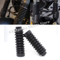 2Pcs Motorcycle Front Fork Covers Rubber Dust Cover Gaiter Boots Shock Absorber Guard For Honda CB400ss CB400 SS CB500