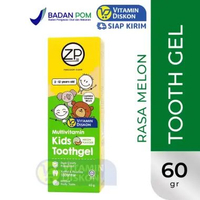 ZP KIDS TOOTH GEL 60 GR | Pasta Gigi Anak, Membersihkan Gigi dan Gusi, Mencegah Bakteri, Non Paraben