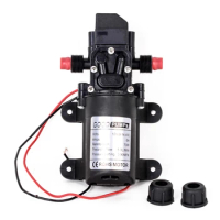 1Pcs Automatic Flow Switch 6L/Min DC12V 70W 130PSI AUTO Diaphragm Water Pump Self Priming Pumps