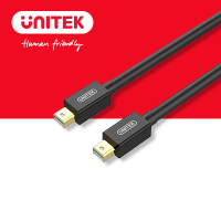 【UNITEK】Mini DisplayPort 1.2版傳輸線2M Y-C613BK(Display)