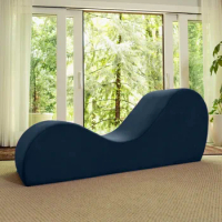Chaise Lounge Chair, Ink Blue, Chaise Lounge for Yoga