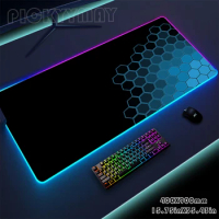 Mousepads Design RGB Mousepad Large Gaming Desk Mat Luminous Mouse Pad Big LED Mouse Mat Desk Pad Backlit Keyboard Mats