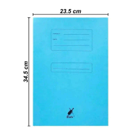Stopmap Biola 5002/Map Biola 5002 / Map polos tanpa pengait / Map Kertas Folio (F4)25 x 34 cm / Harg