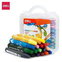 OIL PASTEL DELI / CRAYON DELI C20114 COLOR EMOTICON