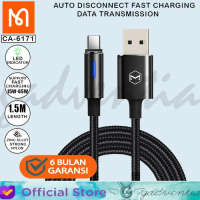 MCDODO CA-6170 KABEL DATA USB TYPE C AUTO OFF DISCONNECT QC 3.0 FAST