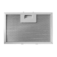 1PC Silver Cooker Hood Filters Metal Mesh Extractor Vent Filter Kitchen Hood Oil Filter Easy Installation 181x503x9mm