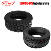 11 Inch 100/65-6.5 Tubeless Tire Offroad for Dualtron Wide Pneumatic Mini Dirt Bike Pocket Electric Scoot