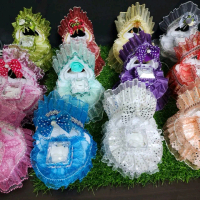 BC 01 bekas cincin hantaran siap gubah bekas cincin tunang bekas cincin hantaran lace ribbon bekas c