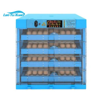 Fully Automatic 200 Capacity Egg Incubator Farming Equipment Poultry Chicken Egg Incubator