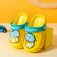 Baby Crocs Shoes, Children's Closed-Toe Sandals, Boys' and Girls' Infant Non-Slip Soft Sole Sandals,