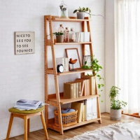 Rak Buku Minimalis, Rak Pajangan Minimalis Modern, Rak Minimalis  Kayu Jati Furniture Lemari