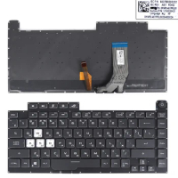 RU Laptop Keyboard for Asus ROG Strix G531 G531G G531GT G15 G512 G512LV G512LW with Colorful Backlit