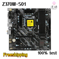 For MSI Z370M-S01 Motherboard 64GB M.2 LGA 1151 DDR4 Micro ATX Z370 Mainboard 100% Tested Fully Work