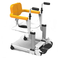 Bath And Shower Transfer Wheelchair Commode Chair For Elderly