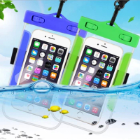 Waterproof Mobile Phone Bags with Strap Dry Pouch Cases Cover for Samsung galaxy for iPhone4 5S SE 6S 7 8 Plus XR Swimming Case