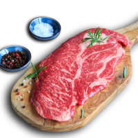 【豪鮮牛肉】美國熟成PRIME安格斯凝霜嫩肩沙朗牛排3片(400g±10%/片)