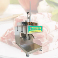 Fully automatic electric meat slicer cutter industrial frozen meat slicer