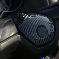 Carbon Fiber Headstock Cover Handle Center Cover Motorcycle Scooter Accessories For YAMAHA X-MAX XMAX 250 300 400 XMAX250