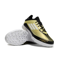Giày bóng đá, Series X F50, giày bóng đá trẻ em Messi, TF bị hỏng, vàng và đen