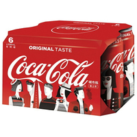 可口可樂 可樂(330mlx6罐/組) [大買家]