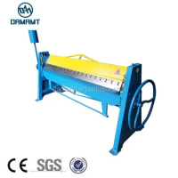 hot sales factory 1.5*1500 folding machine, metal sheet bender machine/hand bender