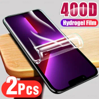 400D Full Cover Hydrogel Film For iPhone 13 Pro Max 13pro Screen Protector on For iPhone 13 Mini 2021 aifone13pro MAX Not Glass