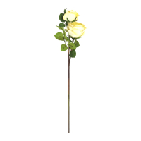 Bunga Artifisial 65 Cm Mawar - Kuning