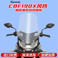 For Honda CBF190X CBF190X Motorcycle Wind Screen Deflector WindShield Raised Windshield