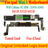 A1432 Wifi Version A1454 or A1455 Original Free icloud for Ipad MINI 1 Motherboard for Ipad MINI1 Logic Boards With IOS System