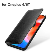 New Case for Oneplus 6 Top Grade Cow Genuine Leather Phone Cover Skin for Oneplus 6T Free Phone Holder for Oneplus6 1+ 6T