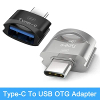 USB Type-C OTG Adapter Type C Male To USB 2.0 Female OTG Converter For MacBook Pro Air Samsung Huawei USB OTG Adapter Connector