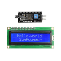 SunFounder IIC I2C TWI 1602 Serial LCD Module Display Compatible with Arduino R3 Mega 2560 16x2