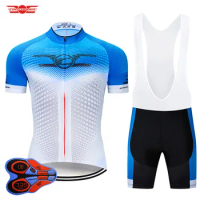 2022 New Cycling Jersey Set Mountain Bike Clothing Ropa Ciclismo Bicycle Wear Roadbike Clothes Mens Short Maillot Culotte
