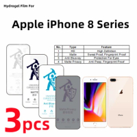 3pcs HD Hydrogel Film For Apple iPhone 8 Plus Privacy Matte Screen Protector For iPhone 8 Plus Eye Care TPU Protective Film