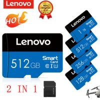 Lenovo Class10 Memory Card 2TB 1TB Micro TF SD Card 128GB 256GB Tarjeta SD 512GB SD Memory Card Mini SD Card For Phones Ps4 Ps5