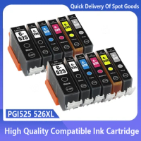 Compatible PGI 525 CLI 526 Ink Cartridge PGI525 CLI526 For Canon PIXMA IP4850 IX6550 MG5150 MG5250 MX885 MX895 Printer