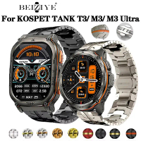 ใหม่สแตนเลสสตีลสําหรับนาฬิกา KOSPET TANK M3 /M3 Ultra สายโลหะสําหรับนาฬิกา KOSPET TANK T3/T3 Ultra ห