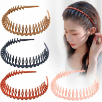 Frosted Colorful Hair Band Summer Women's South Korean Wave Pressure Band Hair Simple Clip Hair R8O9