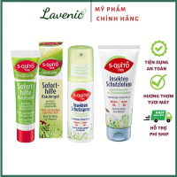 Combo Xịt, Kem chống muỗi đốt S-quito Free – Squito thảo dược, Hàng Đức - Shop Lavenic