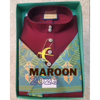 ELRAH EXLUSIVE BAJU MELAYU MAROON C2 DAYTONA 2026 ◆ |   SLIM FIT | ◆