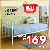 LafenzaHome DAY BED SINGLE METAL BED FRAME/KATIL BESI/SOFA BED/DAYBED