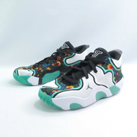 NIKE HF3137103 Jordan Tatum 3 中童 籃球鞋 免綁鞋帶 白/綠黑【iSport愛運動】